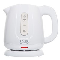 Kabelloser Elektrischer Wasserkocher 1L Weiß 850W Wasserstandsanzeige