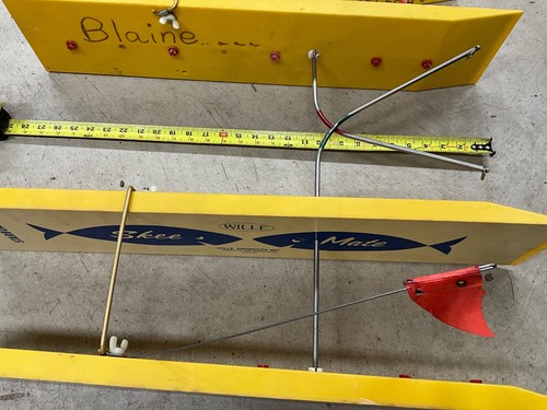 Wille Skee Mate Dual Planer Boards (2) for Trolling - Great shape - Picture 6 of 6