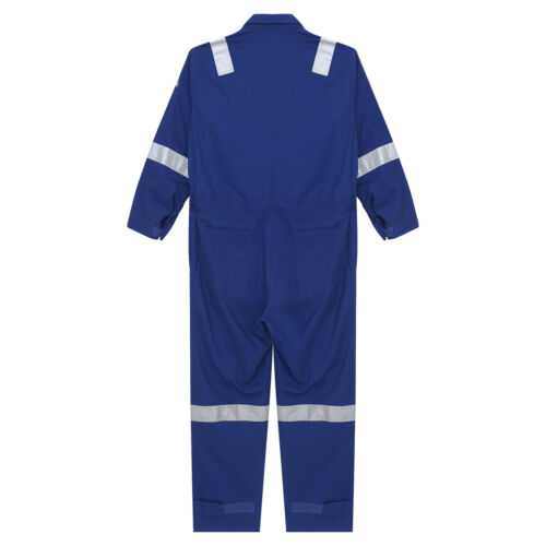 Men's Work Coveralls Lightweight Reflective Strip Long Sleeve Safety Jumpsuit - Picture 52 of 72