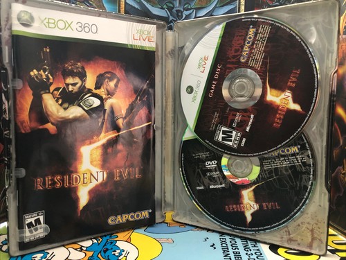 Resident Evil 5 Collector's Edition (Microsoft Xbox 360, 2009) * Steel Book * - Picture 3 of 3