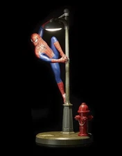 NEW NEVER OPENED Spiderman Streetlight Marvel Desk Lamp Disney Paladone Stan Lee