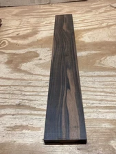 Amara Ebony Wood fretboard blank fingerboard 2.75"x21”x3/8”