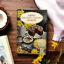 Bakers Chocolate and Coconut Favorites - General Foods Int'l 1962 First Printing