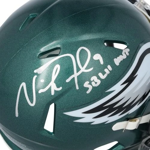 Minicasco Autografiado Nick Foles Eagles Fanáticos Auténtico Certificado de Autenticidad Artículo #14199218 Foto 3 de 3