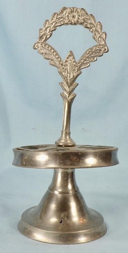 Gillinder American Shield Castor Set Centennial Childs Toy Pewter Frame Antique - Picture 13 of 17