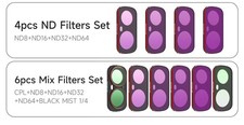 Filters Set for Insta360 Luna Ultra Camera Protective Filters CPL and ND Filters