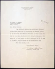 1946 CARDINAL SPELLMAN ARCHBISHOP NEW YORK CITY TYPED LETTER SIGNED CATHOLIC