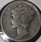 1944-D Mercury Dime - 90% Silver