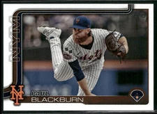 2025 Topps #329 Paul Blackburn New York Mets