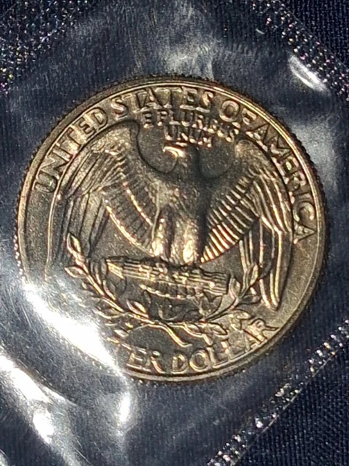1980-D Washington Quarter Filled in "D" Mintmark Uncirculated - Image 3 of 4