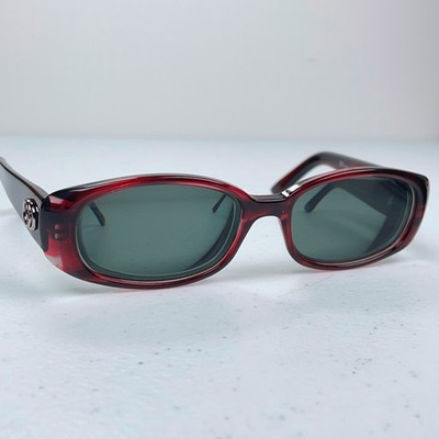 GUCCI Sunglasses Frames Only GG2967/S 34BL3 52mm Red Eyeglasses Italy