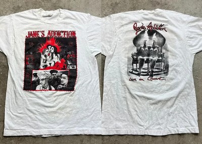 1990s Jane's Addiction Live In Concert Unisex T-Shirt Heavyweight T-shirt