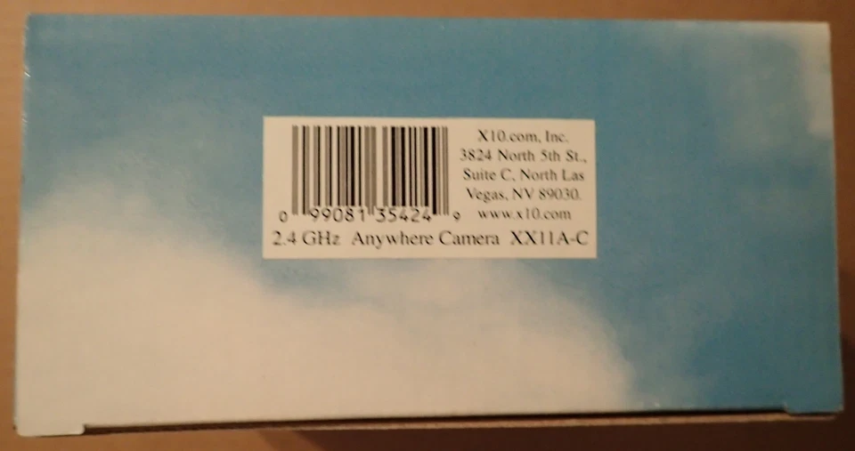 NOS X-10 2.4GHz Anywhere Camera XX11A-C (Remote Controlled Indoor/Outdoor Color) - Image 2 of 4