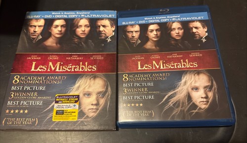 Les Misérables (Blu-ray DVD, 2013, 2-Disc Set)