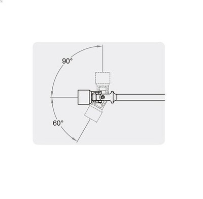 Handle socket wrench TOPTUL CTKB1210