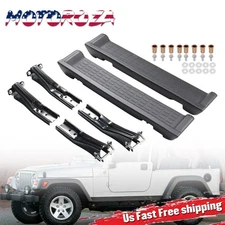 2 Pcs Side Step Nerf Bar Running Board for Jeep Wrangler TJ 2001-2006 PW4511
