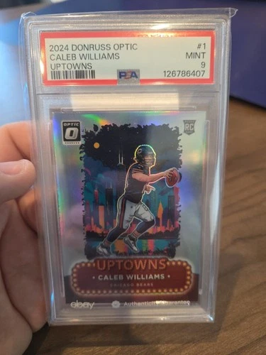 2024 Panini Donruss Optic - Uptowns Caleb Williams #1 (RC) PSA 9 Chicago Bears