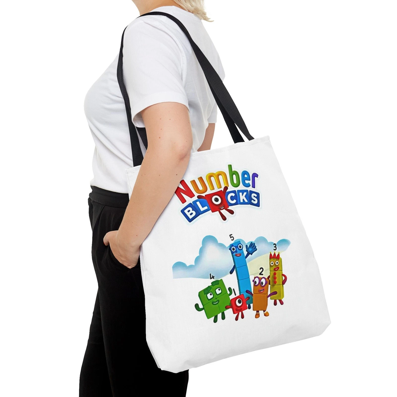 Number Blocks Tote Bag for Kids