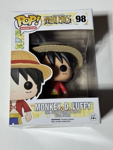 Funko POP Animation One Piece Monkey D Luffy #98 2017 production w/protector