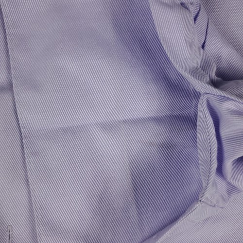 Thomas Pink Shirt Mens Size 16 Purple French Cuff Dress Button Up Long Sleeve * - Picture 4 of 10