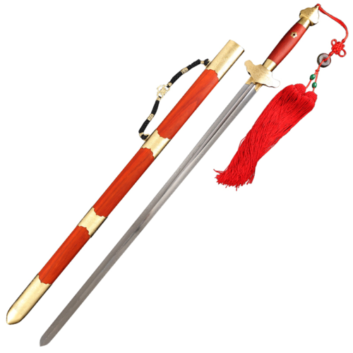 Authentic Long Quan Swords Traditional Peony Tai Chi Sword Tai Chi Straight Swor - 第 1/3 張圖片