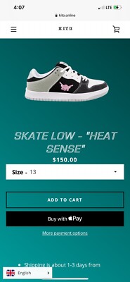 Купить kito wares heat sense dunk size 12 (124854857468), США