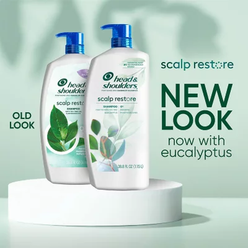 Head & Shoulders Scalp Restore Shampoo, 38.8 fl. oz. - Anti