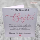 Personalised To My Bestie Birthday Card Best Friend