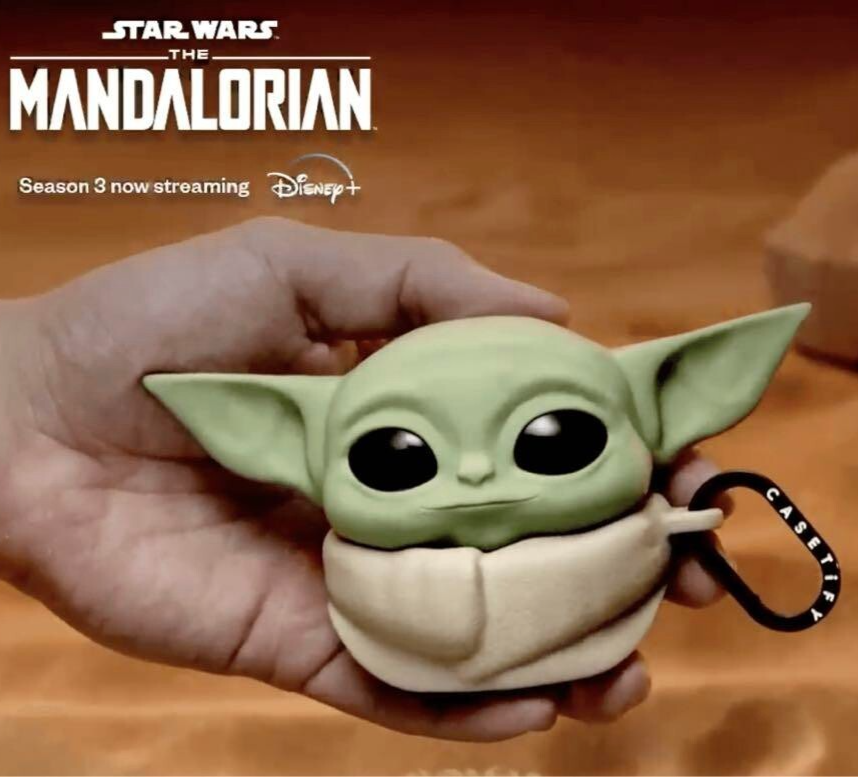 CASETiFY Star Wars Mandalorian Grogu AirPods Pro Case Baby Yoda Design-image