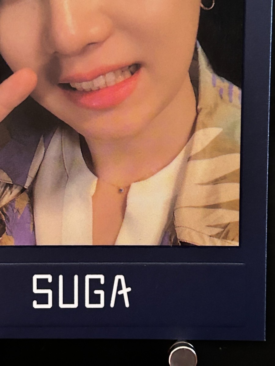 SUGA BTS MAGIC SHOP official Photo Card Army Fan Meeting 5th