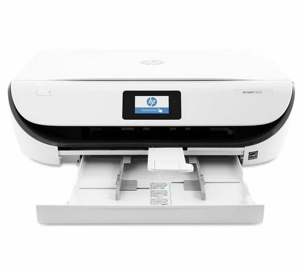 HP ENVY 5032 All in One Wireless Inkjet Printer White NO INKS
