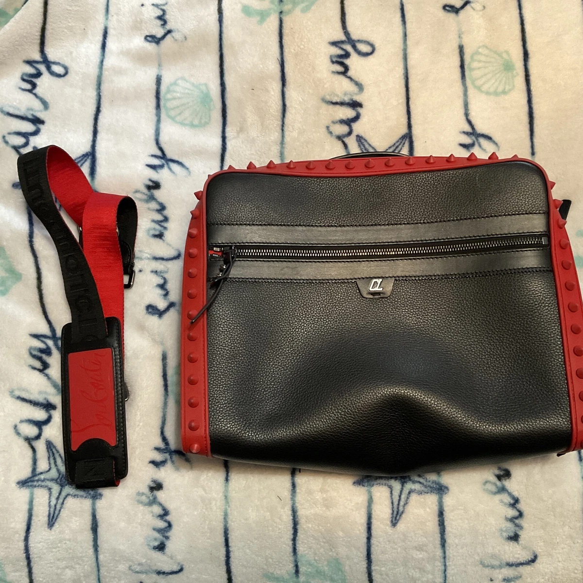 Christian Louboutin Leather Messenger Bags for Women for sale | eBay