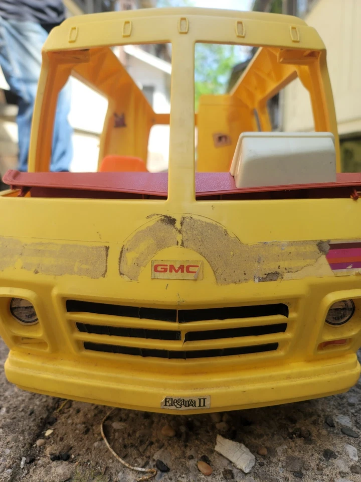 Autocaravana Barbie Star Traveler Eleganza II 1976 vintage, cámper, autocaravana, con caja Foto 2 de 4