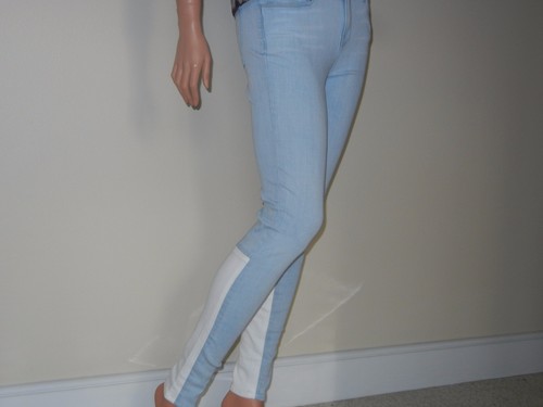 J BRAND Skinny Jeans Womens Stepped Back Size 29 With Blue Catalina - Picture 3 of 8