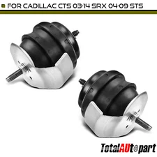 2Pcs Engine Motor Mount for Cadillac CTS 2003-2014 SRX 2004-2009 STS 2005-2011