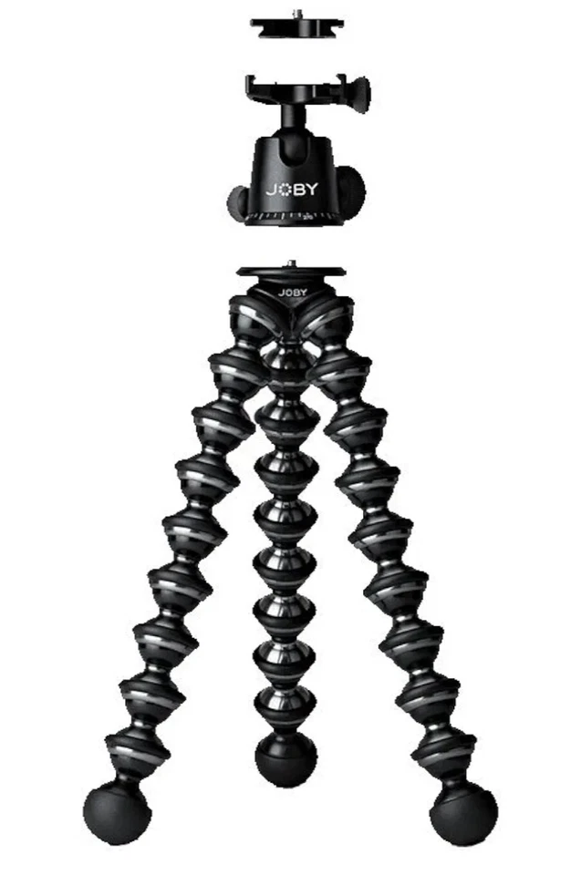 JOBY GorillaPod Focus and Ballhead X Bundle Black/Gray Up To 5 kG  / 11 Lbs!!!  - Image 4 of 4