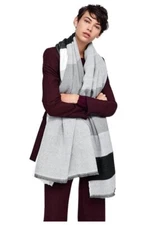 Wrap Shawl Scarf Autumn and Winter Plaid Scarf (28x58)