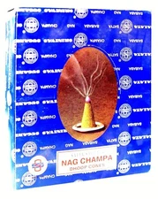 Satya Sai Baba Nag Champa Cones With Burner - (Box Of 12 Cones) 12 Dozens