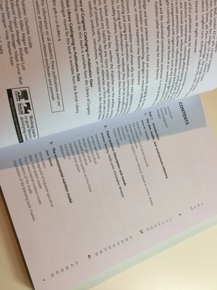 Environmental Nutrition Connecting Health and Nutrition with Environmentally - Image 3 of 4