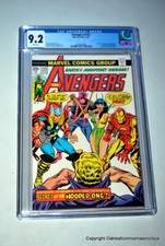 Avengers 133 Marvel Comic - CGC 9.2 WP 1975 Agatha Harkness Origin Mantis!