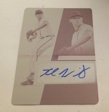2019 KYLE WRIGHT Chronicles Absolute Printing Plate Magenta (1/1) Rookie AUTO RC