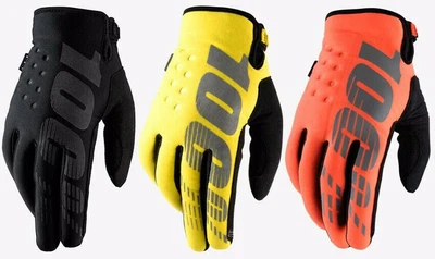 100% BRISKER COLD WEATHER WINTER MOTOCROSS MX ENDURO BIKE GLOVE Gifts UK Style