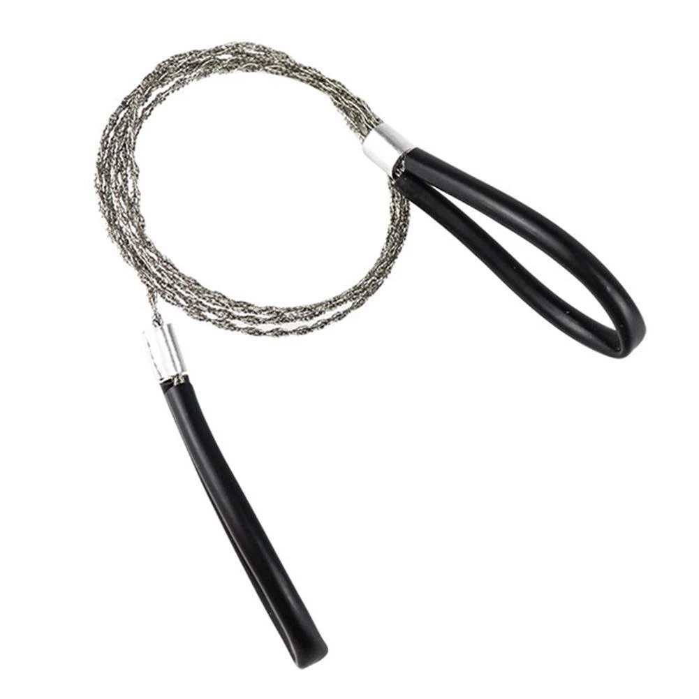 Portable Stainless Steel Wire Saw with Handle Manual Cutting Chain Saws