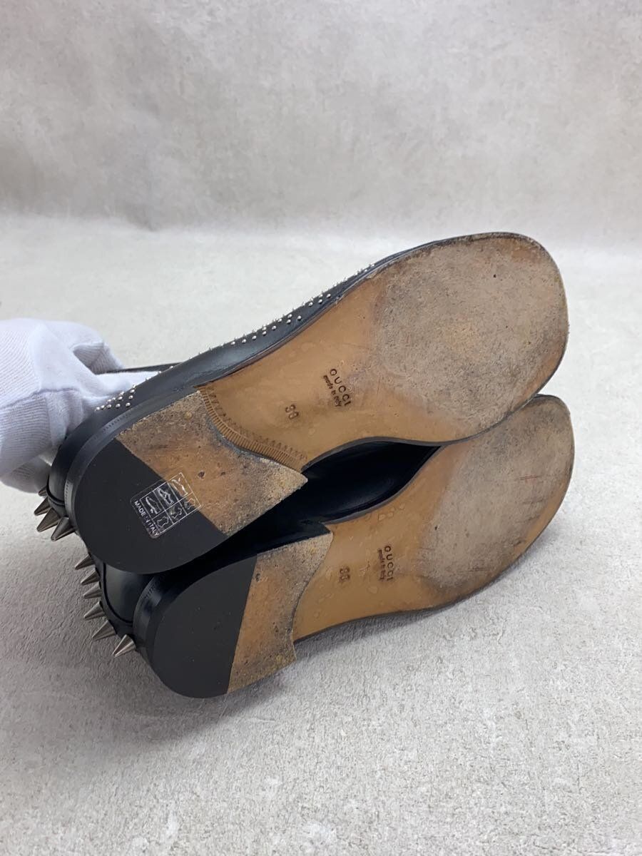 GUCCI lace up boots 38 Black leather 635878 studs Used | eBay GUCCI lace up boots 38 Black leather 635878 studs Used | eBay