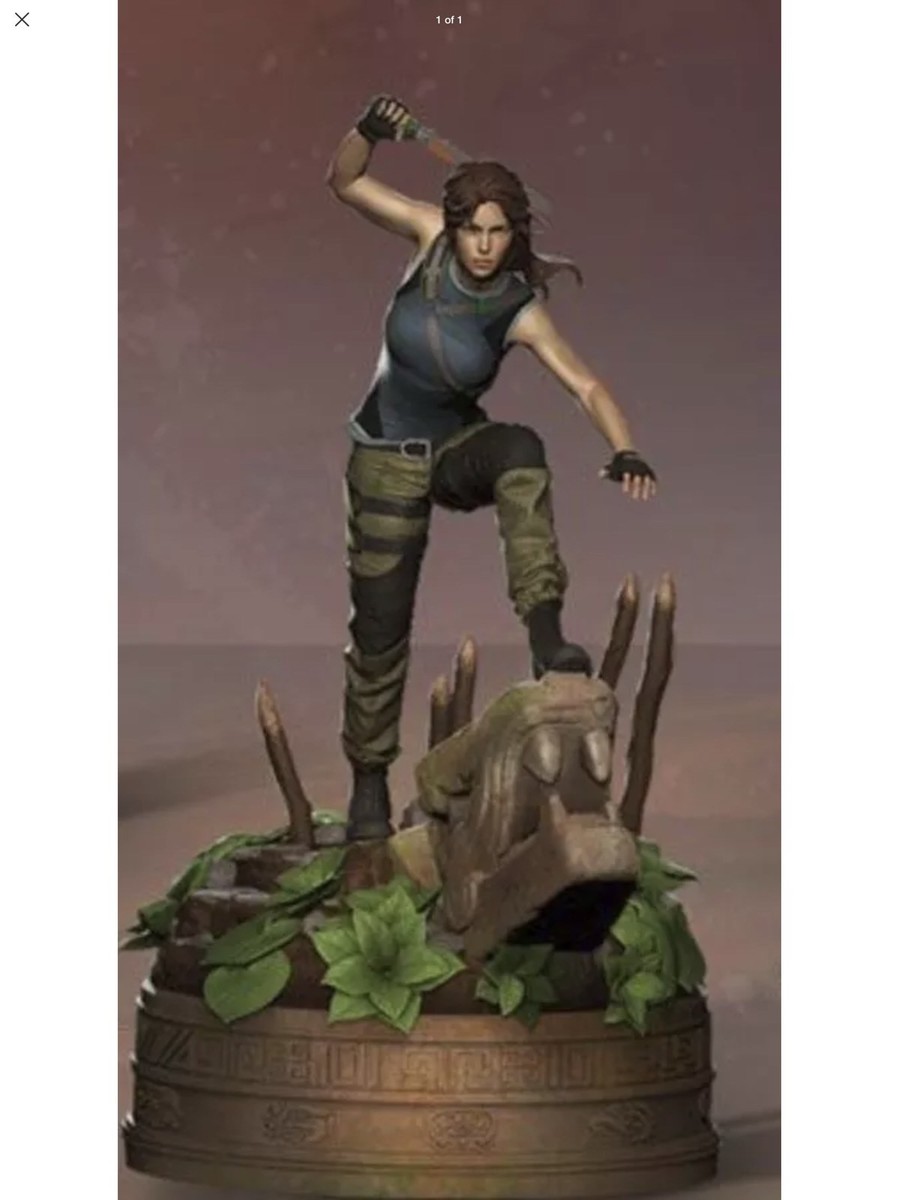 【未開封】 ララ・クラフト TOMB RAIDER フィギュア アメトイ 1/8 ガレージキット 未塗装フィギュア トゥームレイダー ララ
