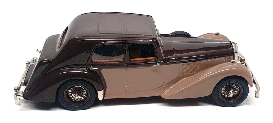 J&M Classics 1/43 Scale JM170BF - Alvis Speed 25 Charlesworth - Brown/Fawn - Image 3 of 4