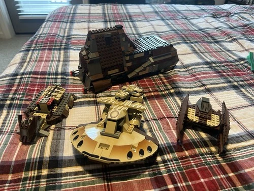 LEGO Star Wars Lot - MTT 7184, AAT 7155, Droid Carrier 7126, Droid Fighter 7111