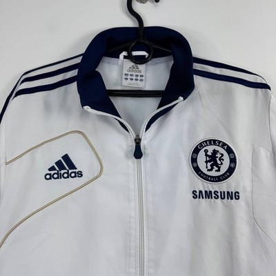 希少 アディダス チェルシー トラックジャケット クラブワールドカップ 2012 Adidas Chelsea Fc Track Jacket 2012/13 White W37769 Full Zip