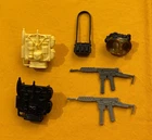 New ListingG.I. GI JOE gijoe BEACHHEAD WAIST + WEAPONS lot gun ammo bag backpack FREE SHIP