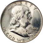 1960 Franklin Half Dollar - FBL - Lightly Toned - Choice BU!
